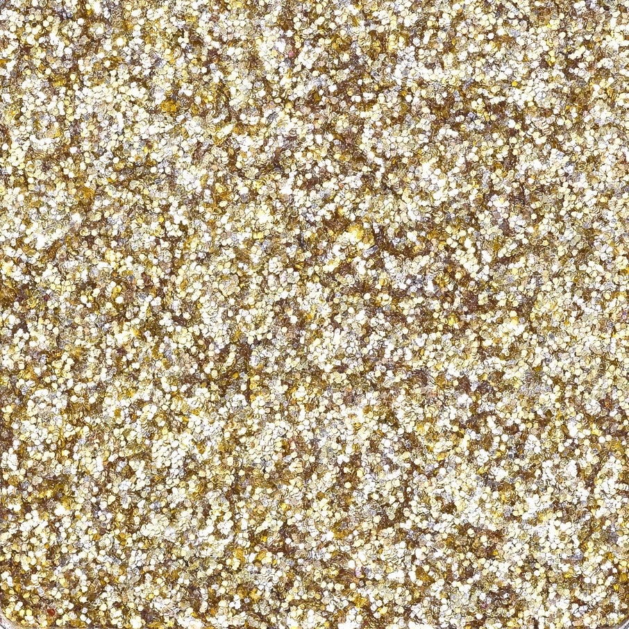 Mulac Cosmetics Glitter Pressato Tasty 2015 - Ombretto Vegan Oro Freddo con Texture Luminosa