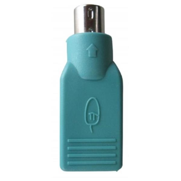Nilox NX080500105 Adattatore USB 2.0 a PS/2 Verde con Connettore Maschio e Femmina