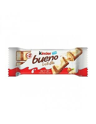 Ferrero Kinder Bueno Bianco - Confezione da 30 pezzi di cioccolato cremoso