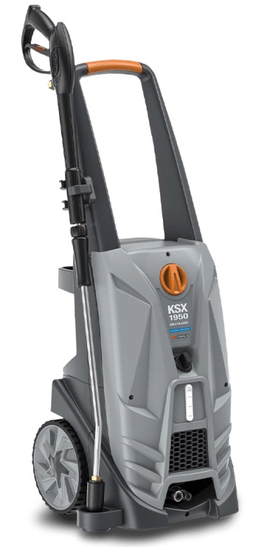 Comet KSX 1850 Gold Extra - Idropulitrice a freddo 160 bar, 510 L/h, 2,5 kW, Elettrica con Avvolgitubo