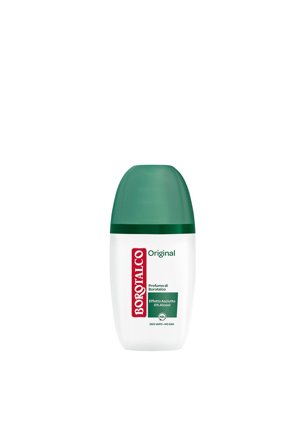 Borotalco Deo Vapo Originale 75 ml - Profumo di Borotalco, Efficacia 48h, Senza Alcool e Gas, Effetto Asciutto