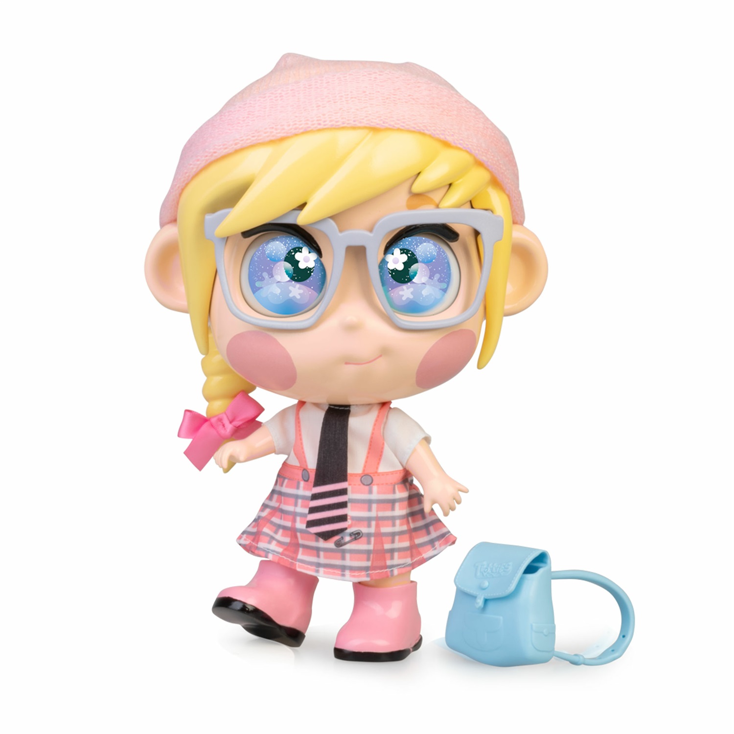 Famosa Trotties Bambola Lucy da Londra con Zaino e Mappa - 25 cm, per Bambini dai 3 Anni