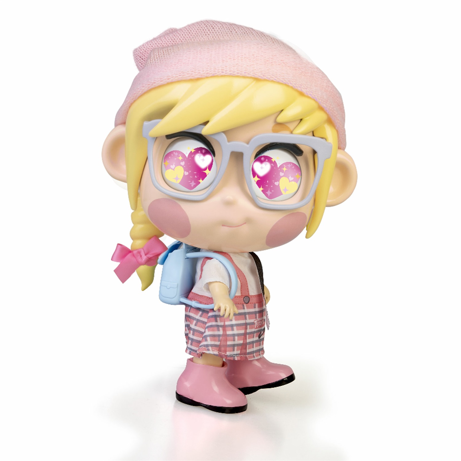 Famosa Trotties Bambola Lucy da Londra con Zaino e Mappa - 25 cm, per Bambini dai 3 Anni