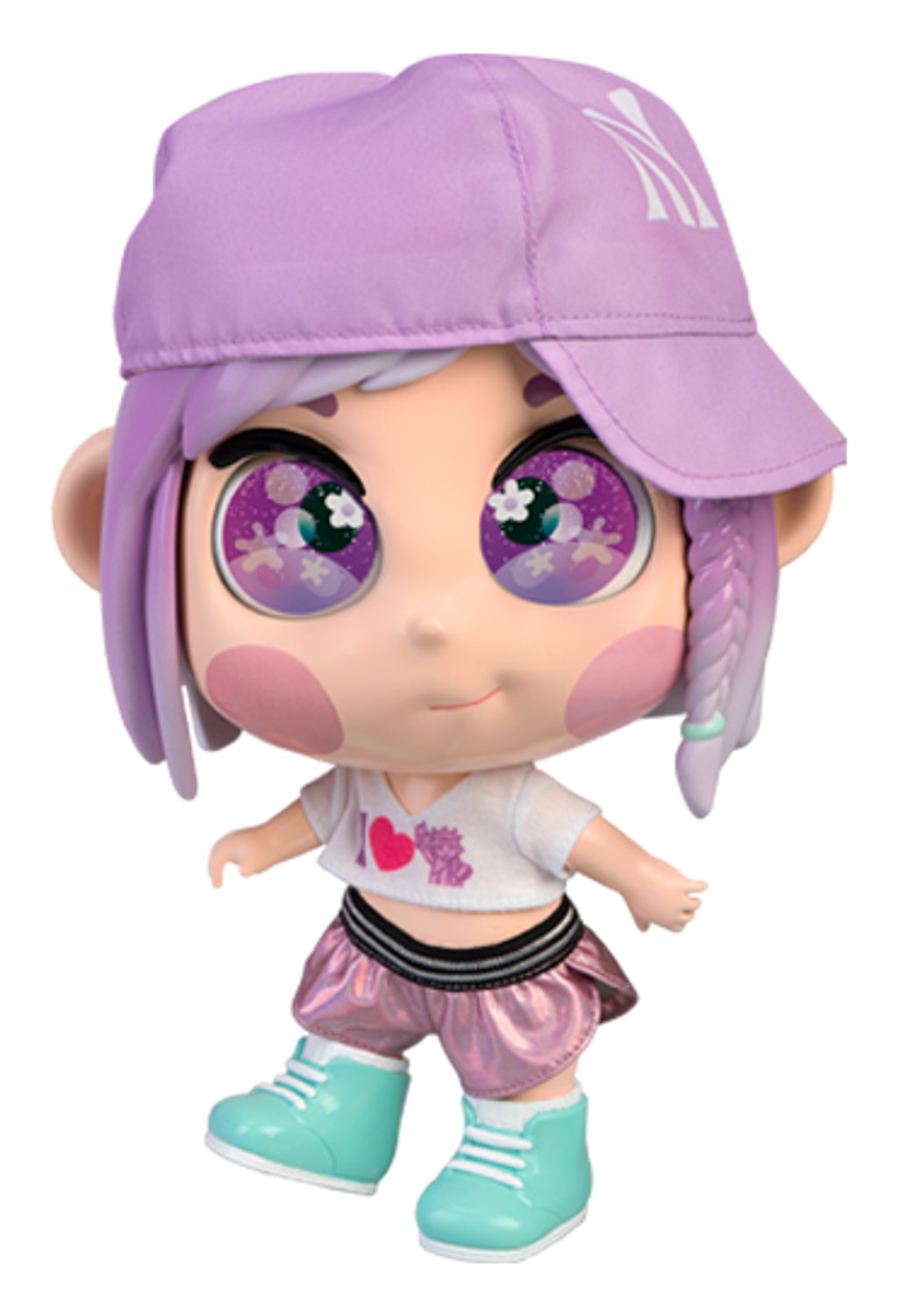 Famosa Trotties Emma & Limo - Bambola da New York con Limousine, 25 cm, per bambini dai 3 anni