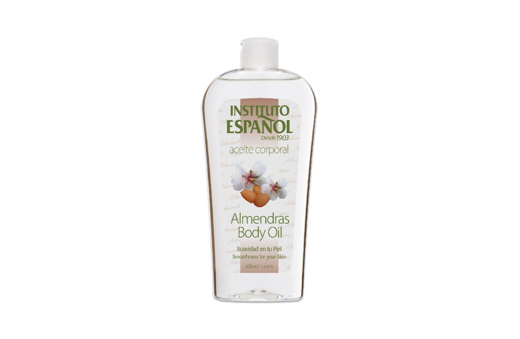 Instituto Español Olio Corpo Almond 400 ml - Idratazione Intensa e Trattamento Rigenerante per Donna