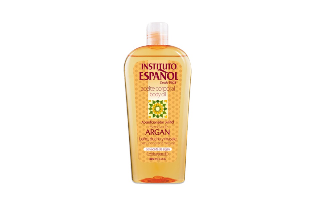 Instituto Español Olio di Argan per il Corpo 400 ml - Idratante e Rigenerante, Fragranza Accattivante