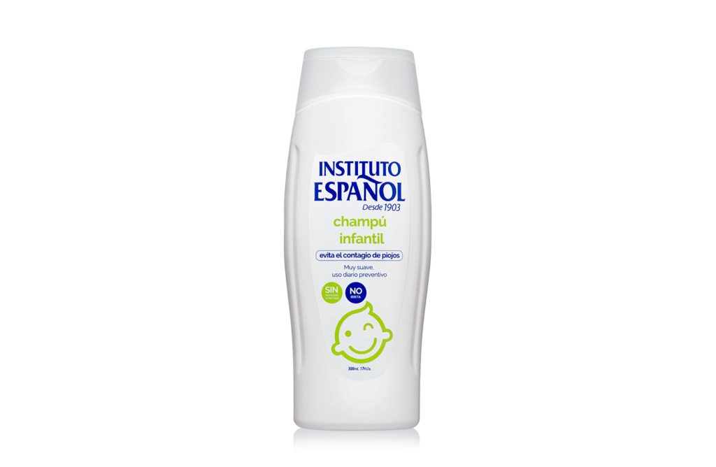Instituto Español Shampoo per Bambini Gotitas de Oro Antipiojos 500 ml - Delicato e Eco-Sostenibile