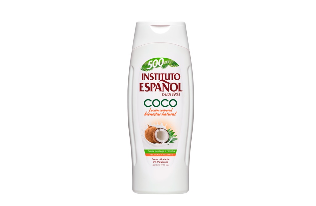 Instituto Español Coco Latte Corpo 500 ml - Idratante per Donna con Morbidezza Vellutata