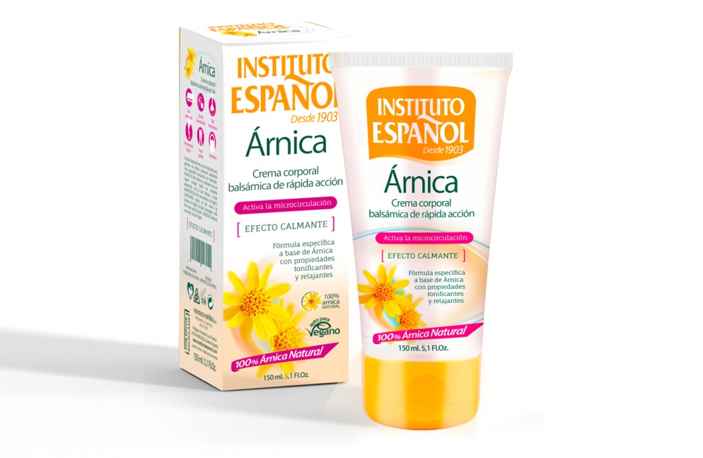 Instituto Español Arnica Relax Heels Creme 150 ml - Crema idratante e rinfrescante per gambe stanche