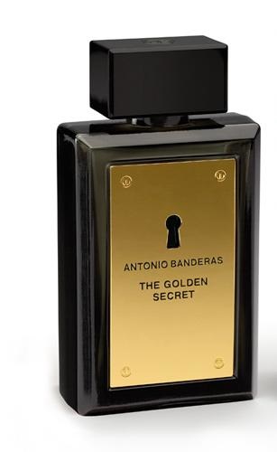 Antonio Banderas The Golden Secret Eau de Toilette Spray 100 ml Uomo - Fragranza con Menta, Liquore di Mela, Pepe Rosso Piccante e Noce