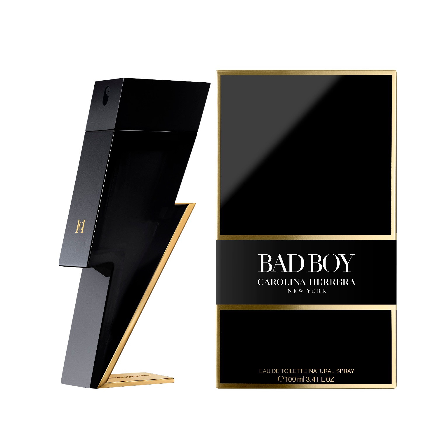 Carolina Herrera Bad Boy Eau de Toilette Uomo 100 ml - Fragranza Orientale Speziata