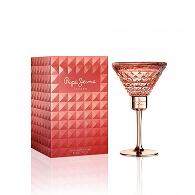 Pepe Jeans For Her Eau de Parfum 80ml - Fragranza Orientale-Vanigliata con Note di Mandorla, Mandarino e Marshmallow