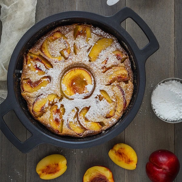 BRA Efficient Casseruola Antiaderente 28 cm in Alluminio pressofuso con Coperchio - Rivestimento Teflon Platinum Plus senza PFOA