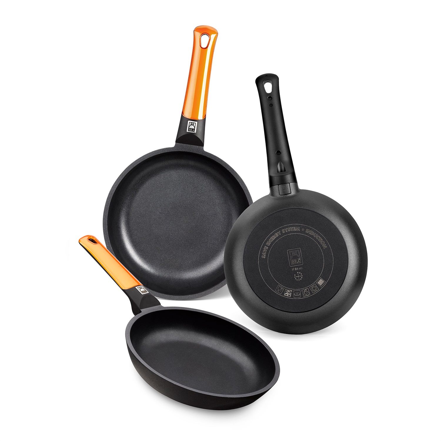 BRA A281226 padella Padella Multiuso Rotondo