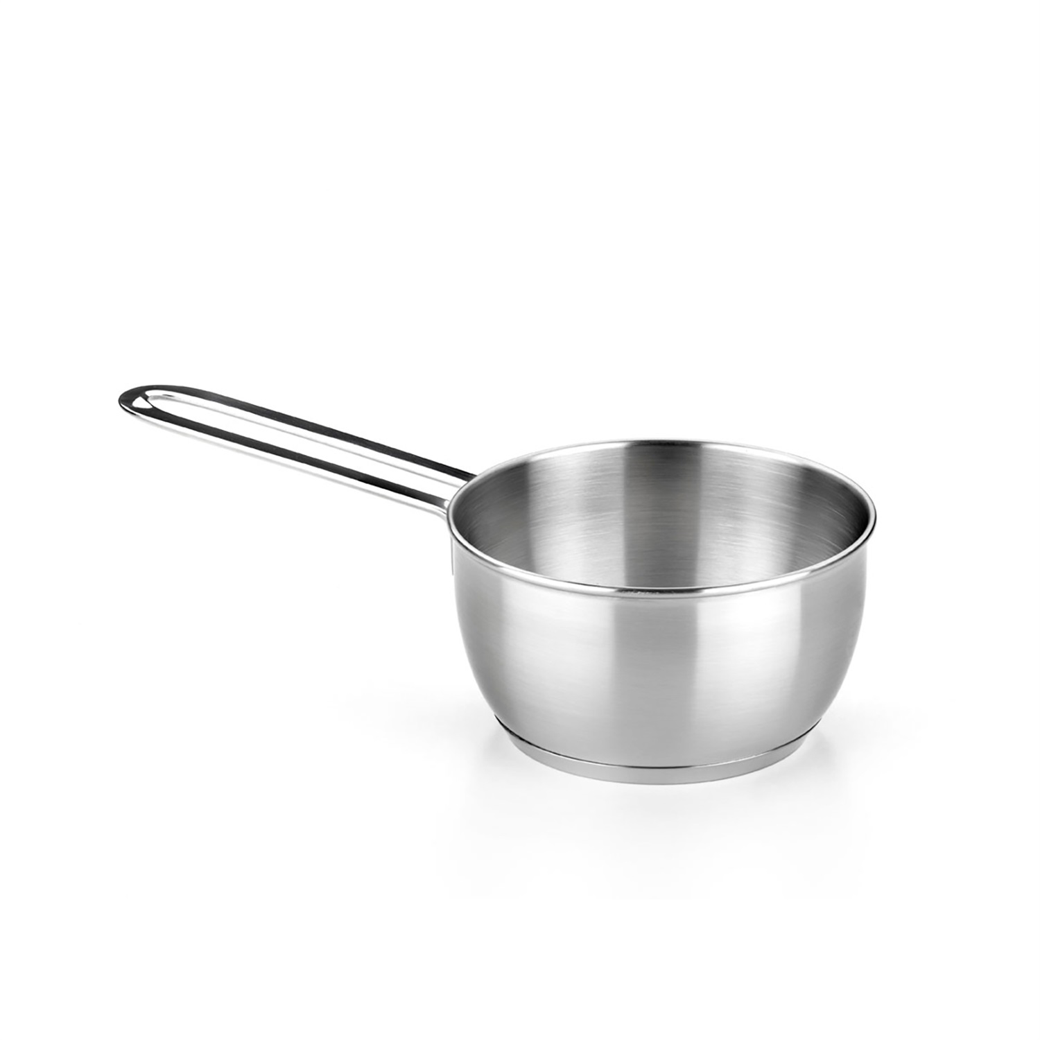 BRA Ancora - Pentola 16 cm in acciaio inox 18/10, compatibile con induzione, design moderno