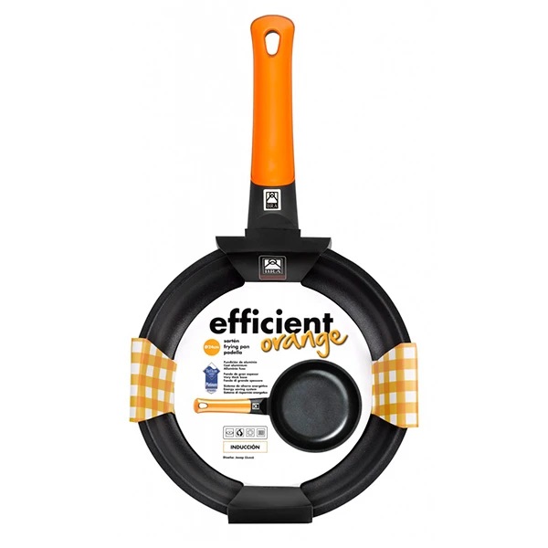 BRA Efficient Orange Padella Multiuso Rotondo