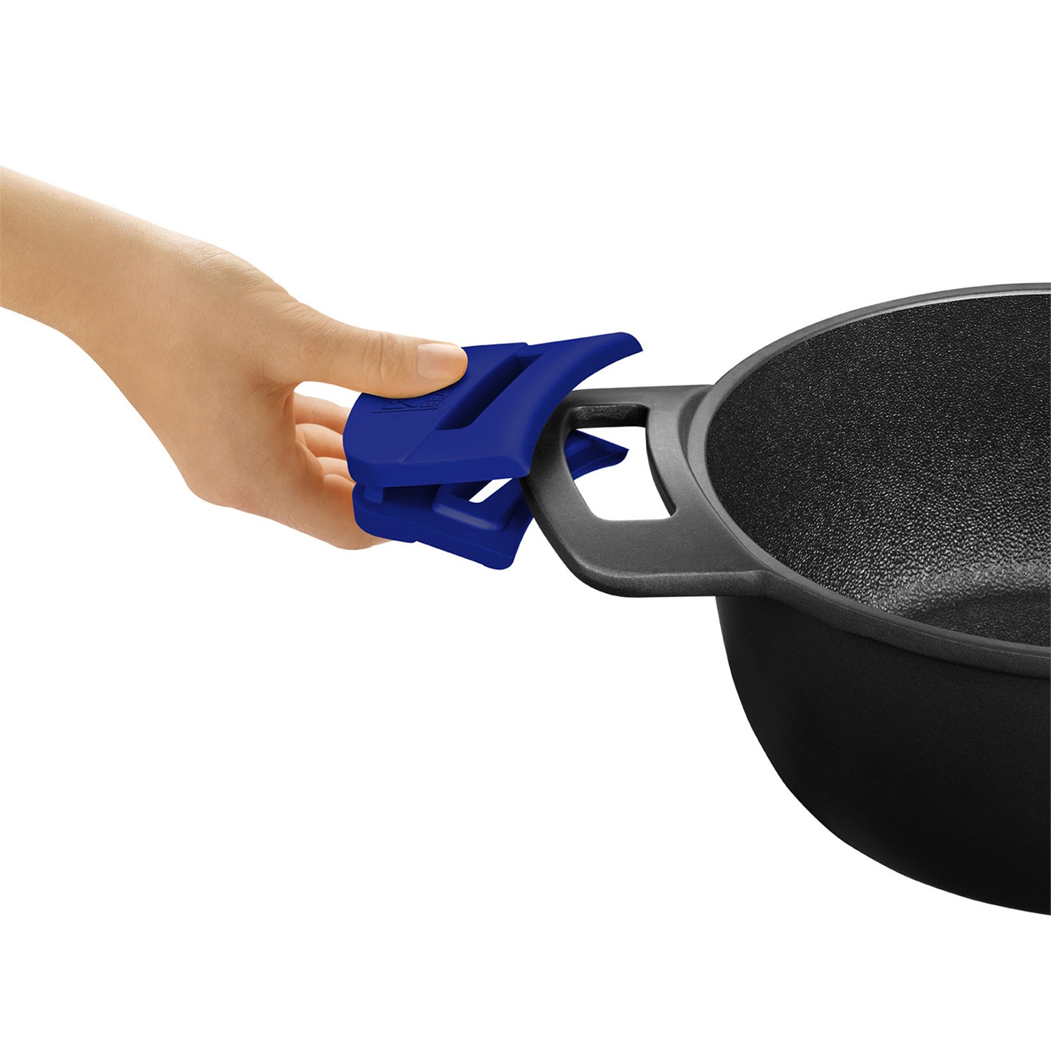 BRA Advanced Casseruola 20 cm in Alluminio Pressofuso con Rivestimento Antiadherente Senza PFOA, Alta Resistenza e Adatta per Induzione
