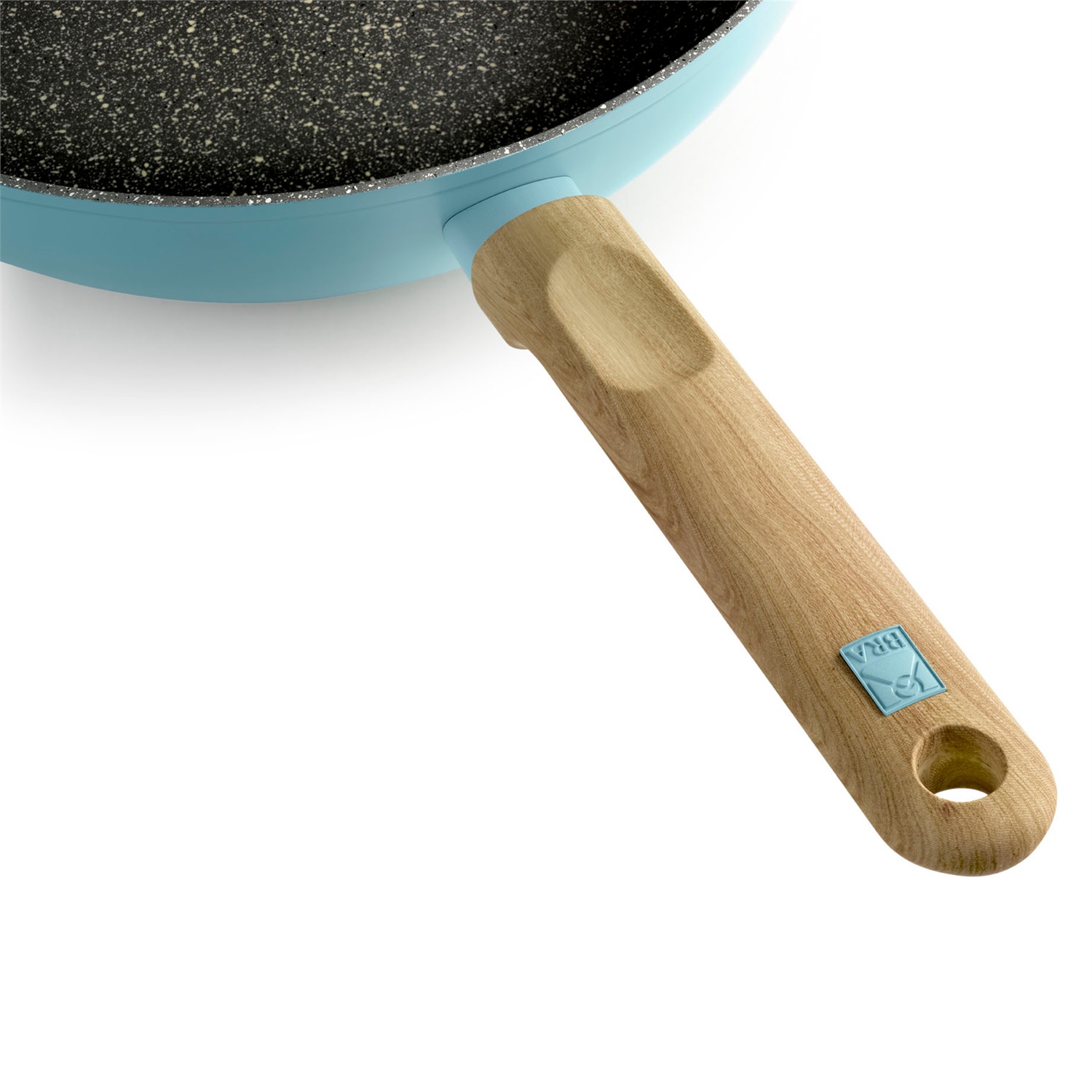 BRA NORDIK Padella 22 cm in Alluminio Forgiato Antiaderente, Compatibile con Induzione e Piani Cottura