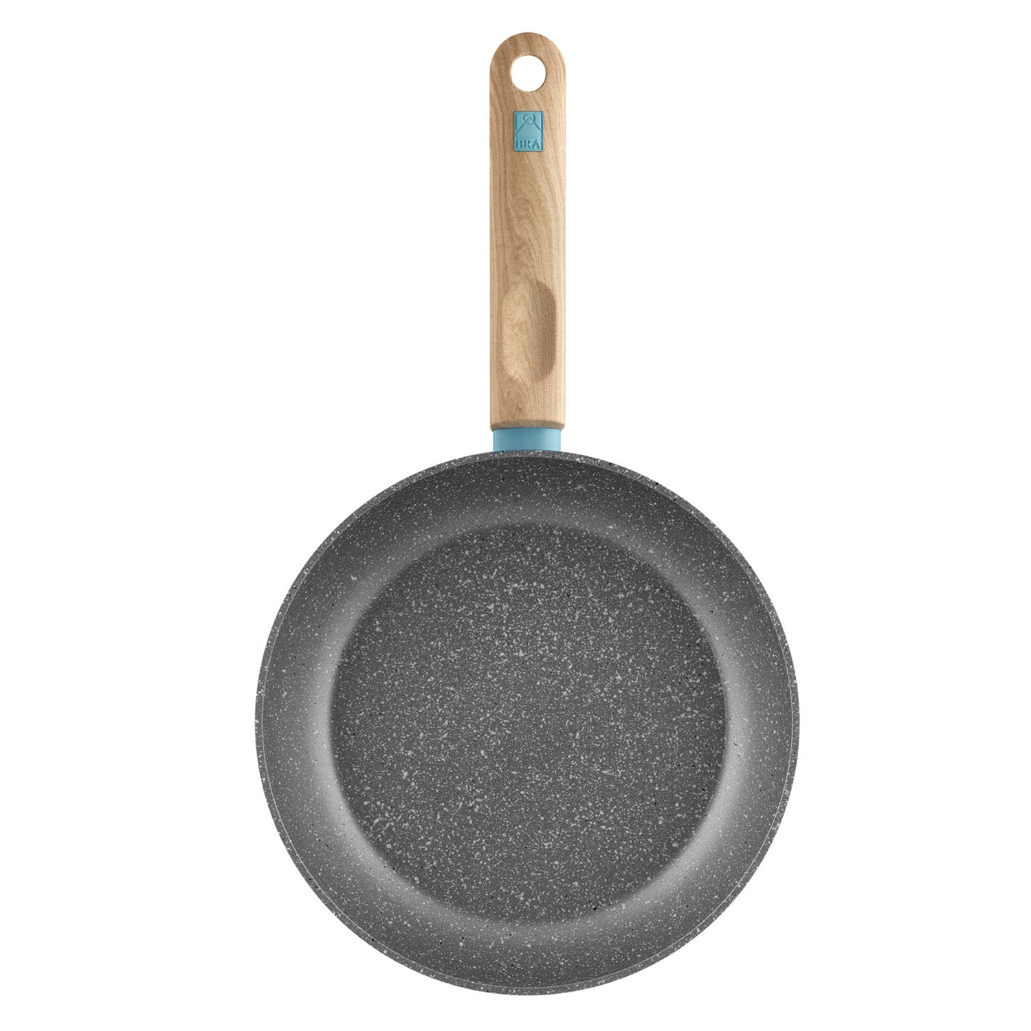 BRA NORDIK Padella 24 cm in Alluminio Forgiato con Rivestimento Antiaderente, Adatta a Tutti i Piani Cottura Inclusa Induzione
