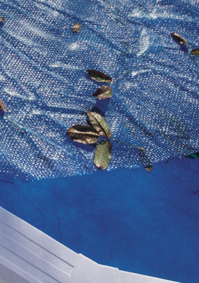 Gre CV350 Copertura Isotermica Blu per Piscina Rotonda di 350 cm - Polietilene, Spessore 180 micron