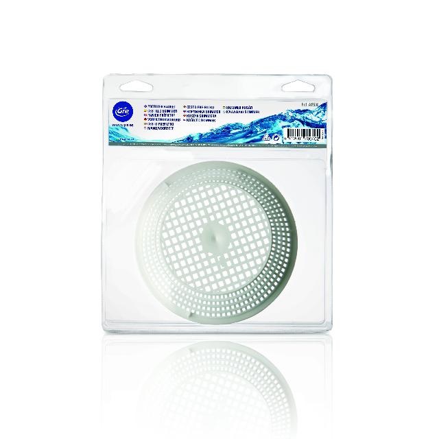 Gre AR500 - Cestello di Ricambio per Skimmer Standard Bianco, Previene Ostruzioni e Raccoglie Detriti