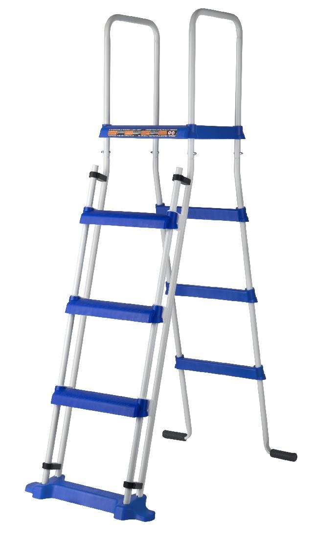 Gre Piscina Fuori Terra Ovale Atlantis 500x300x132 cm in Acciaio Bianco - Capacità 16210 L