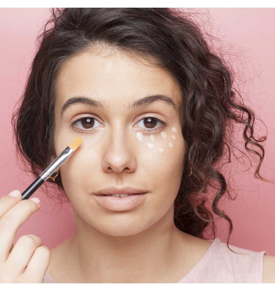 Beter Pennello Correttore per il Trucco - Fibre Sintetiche, Setole Larghe e Flessibili, Applicazione Precisa