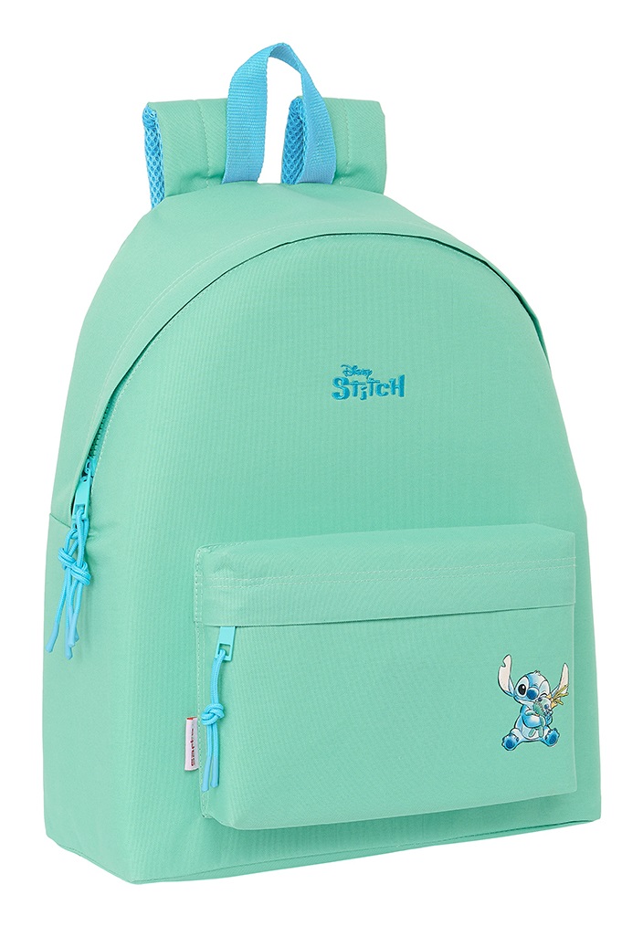 Safta STITCH ALOHA Zaino per Bambini Turchese - 33x15x42 cm, Massima Resistenza e Versatilità, 2 Anni di Garanzia