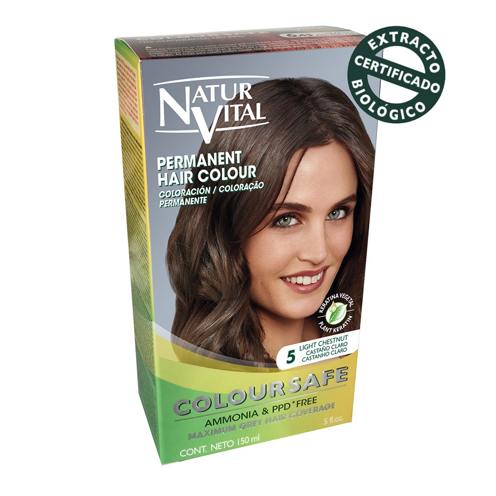 Naturaleza y Vida Coloursafe colore per capelli Marrone 150 ml