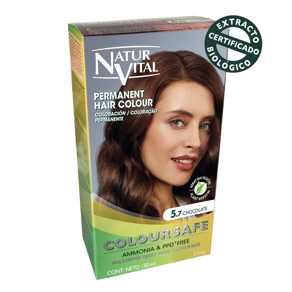 Naturaleza y Vida Coloursafe colore per capelli Marrone 150 ml