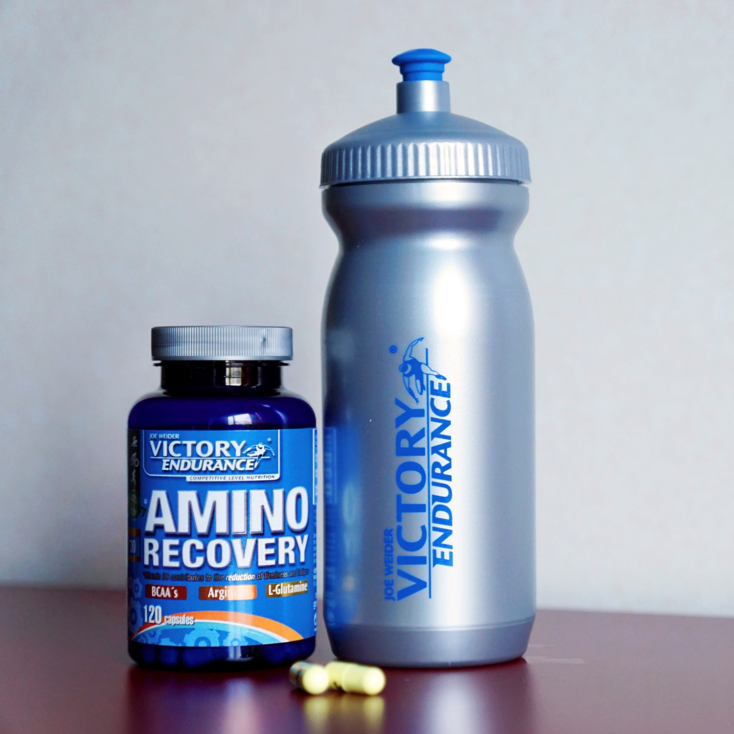 Weider Victory Endurance Amino Recovery - 120 Capsule con BCAA, L-arginina, L-glutammina e Vitamina B6 per il Recupero Muscolare