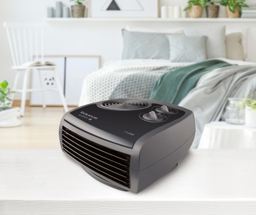 Taurus Termoventilatore CA2400 2400W - 2 Potenze di Calore, Ventilatore Aria Fredda, Termostato Regolabile, Design Compatto