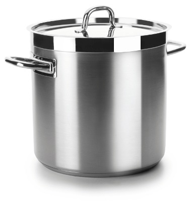 LACOR Zuppiera alta in Acciaio inox 18/10, Diametro 20 cm, Capacità 6,20 L, Compatibile con Induzione