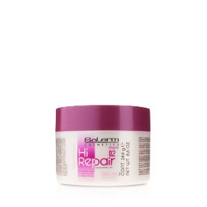 Salerm Hi Repair Mask 02 - Maschera per capelli 250 ml per tutti i tipi di capelli, secchi e danneggiati