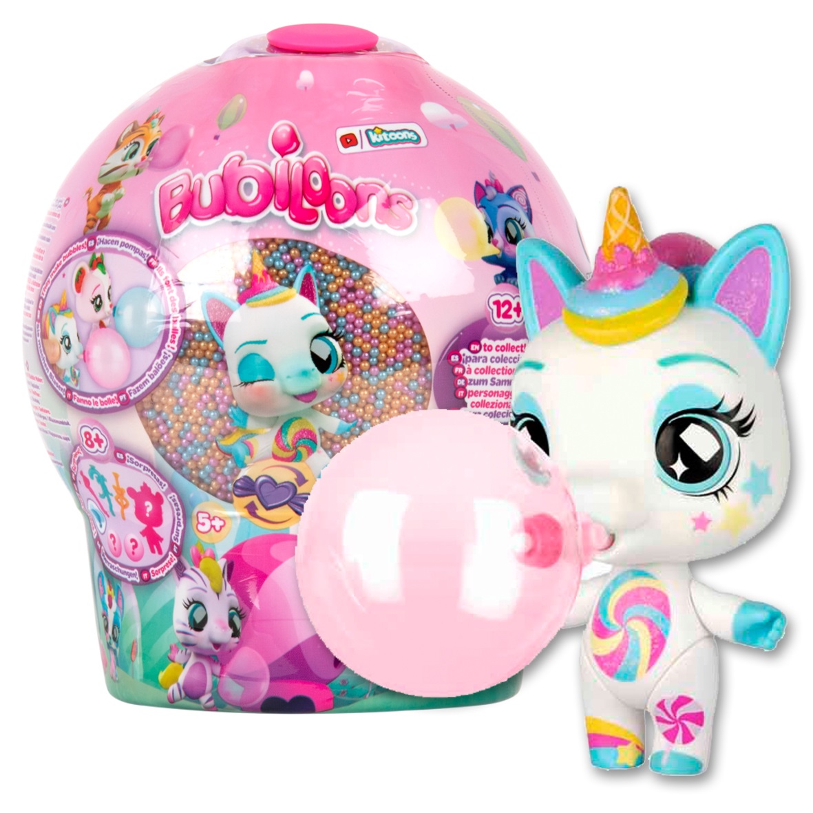 IMC Toys Bubiloons - Bambole da Bagno Collezionabili con Palloncini Magici e Accessori, 13 Personaggi da Collezionare