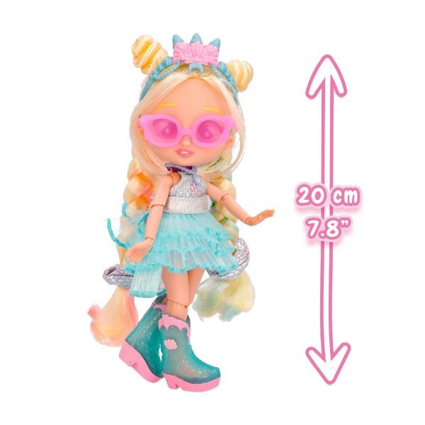 IMC Toys Cry Babies BFF Stella - Bambola Collezionabile Fashion con Lunghi Capelli, Vestiti in Tessuto, 9 Accessori e Corpo Articolato - Giocattolo per Bambine e Bambini 5 Anni