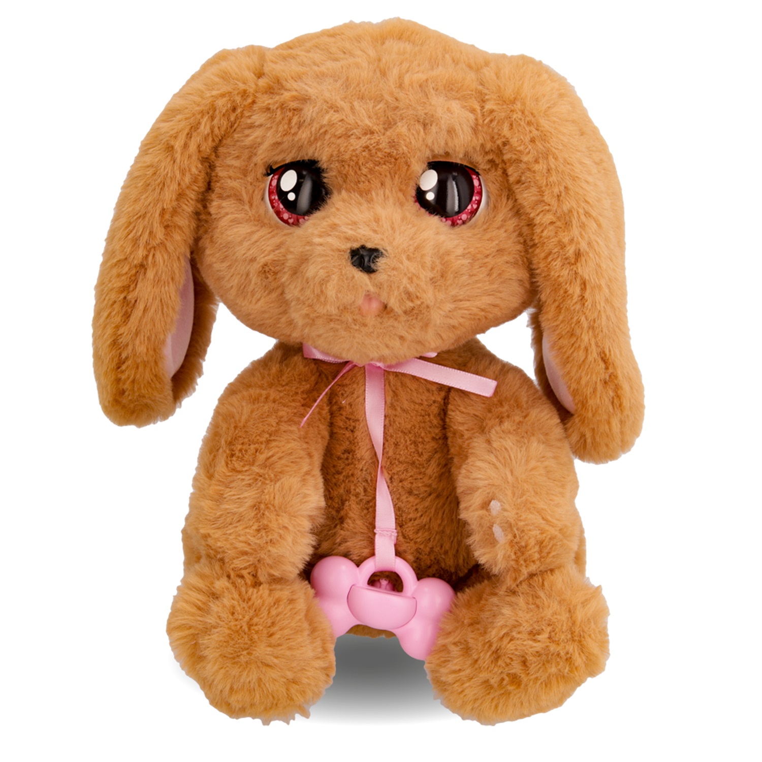 IMC Toys Baby Paws Cocker Spaniel - Peluche Interattivo con Suoni, Apre e Chiude gli Occhi, Include Borsetta e Copertina, per Bambini 3 Anni