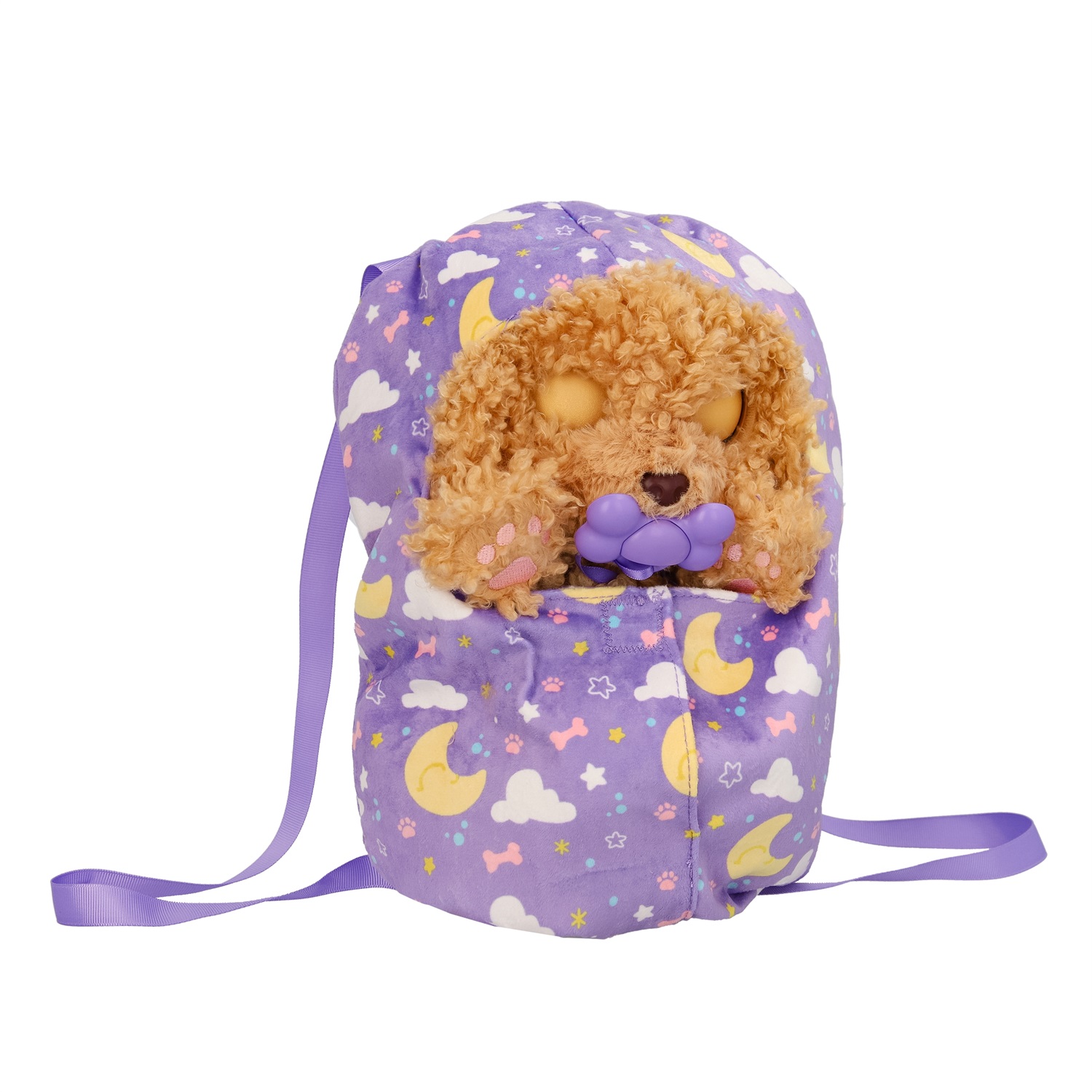 IMC Toys Baby Paws Love & Care Labradoodle - Cucciolo Interattivo di Peluche con 7 Reazioni, Portatile, Giocattolo per Bambini dai 4 Anni