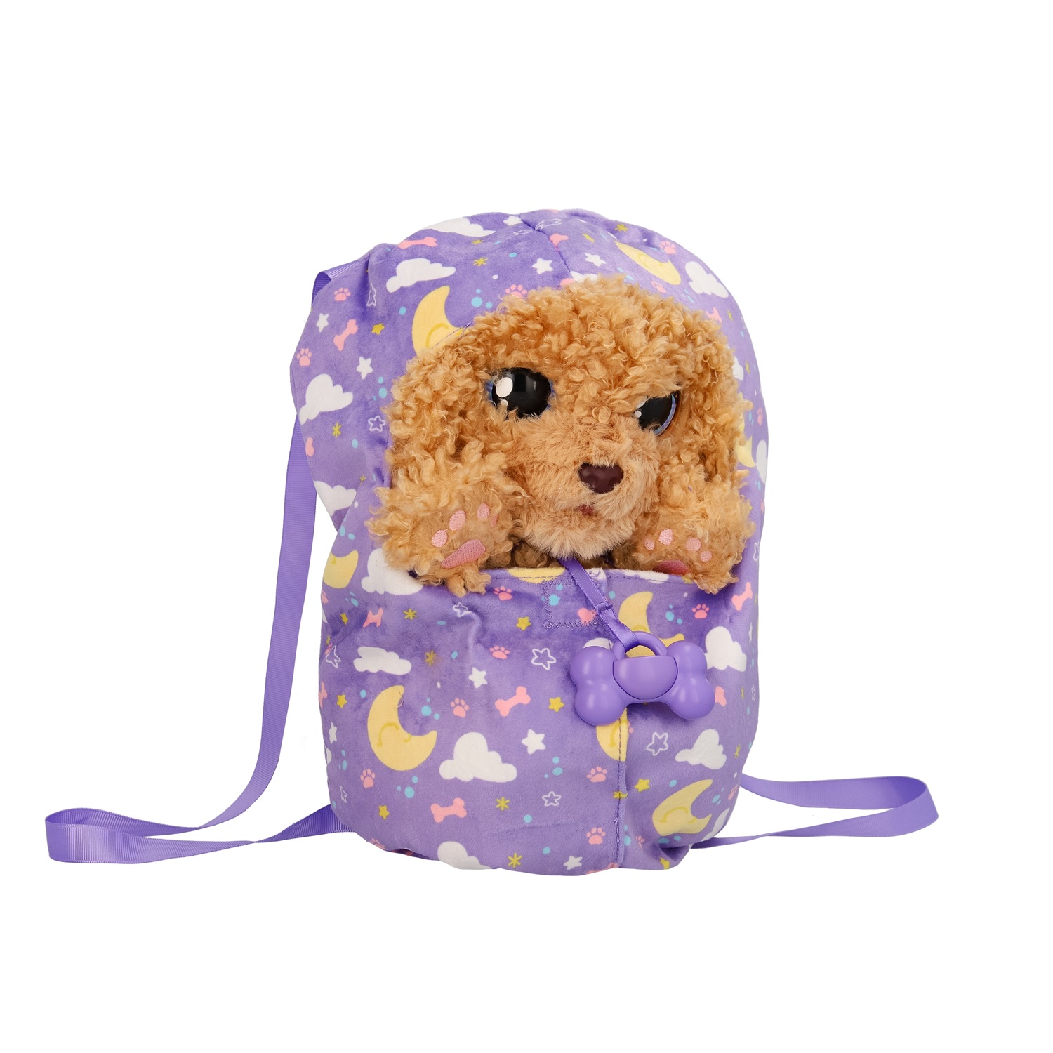IMC Toys Baby Paws Love & Care Labradoodle - Cucciolo Interattivo di Peluche con 7 Reazioni, Portatile, Giocattolo per Bambini dai 4 Anni