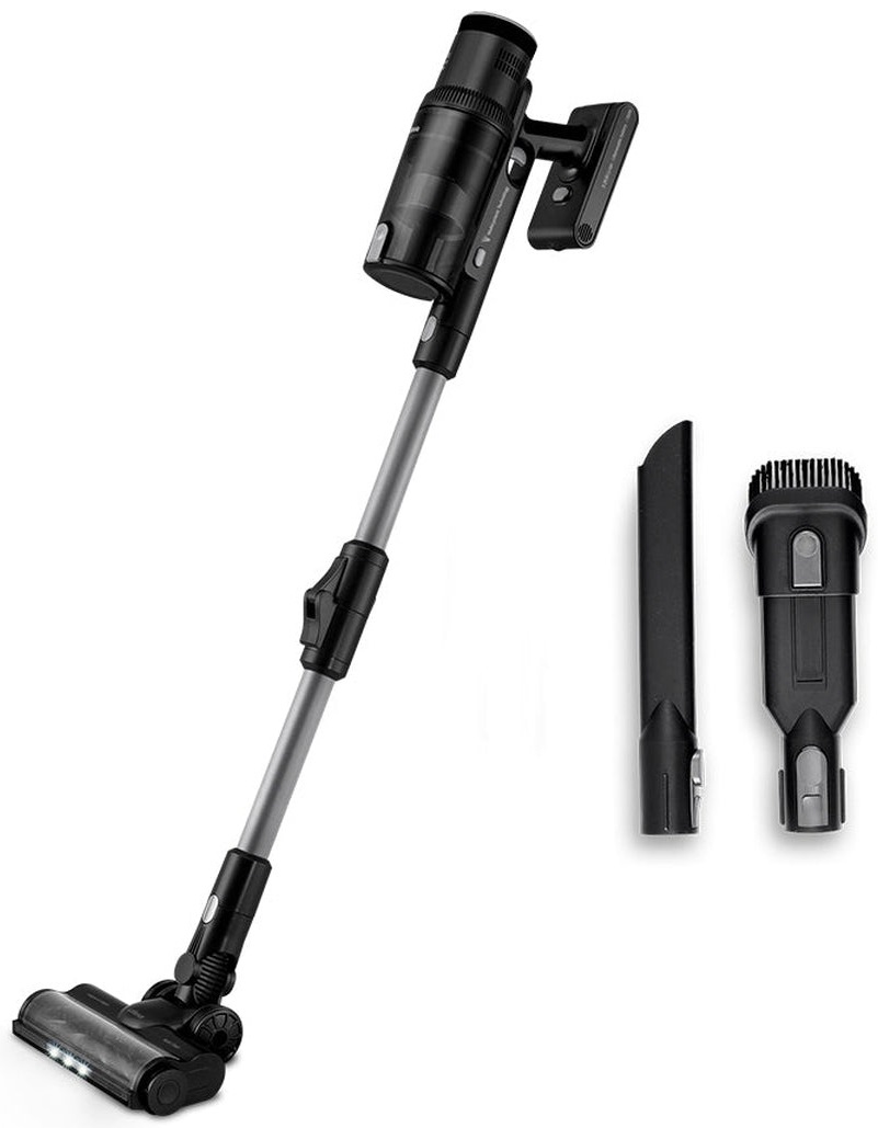 Ufesa Z7 Digital Aspirapolvere Senza Fili 29.6V 500W con Touch Screen, 80 min di Autonomia e Spazzola con Luce