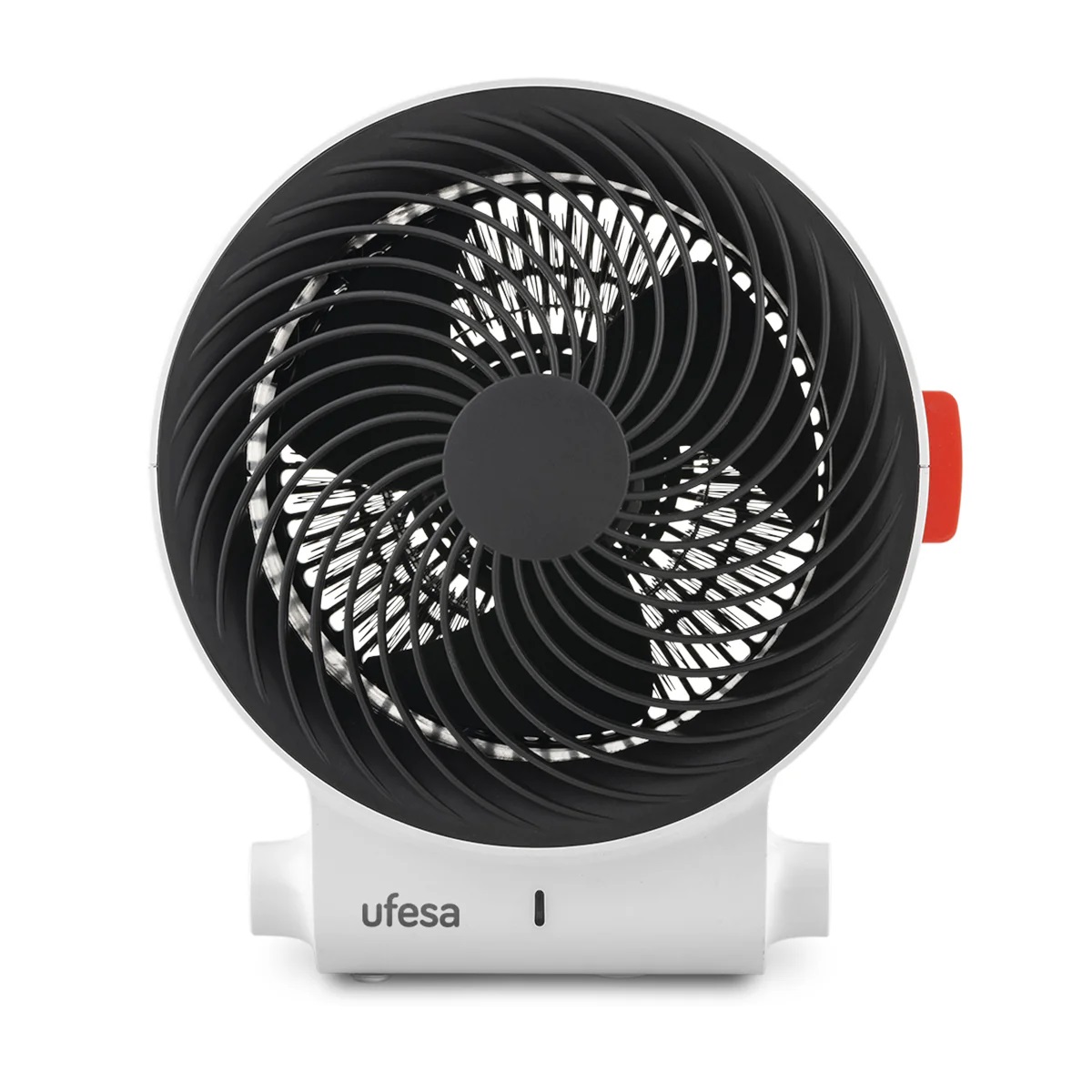 Ufesa Atlas Termoventilatore Bianco 2000W con 3 Livelli di Potenza, Termostato Regolabile e Protezione Surriscaldamento