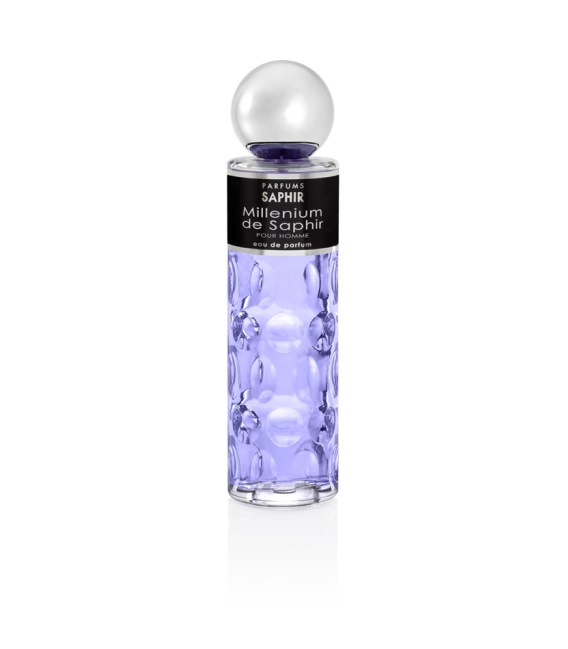 Saphir Parfums Millenium De Saphir Eau De Parfum 200 ml - Profumo Uomo con Vaporizzatore, Note di Liquirizia e Gelsomino
