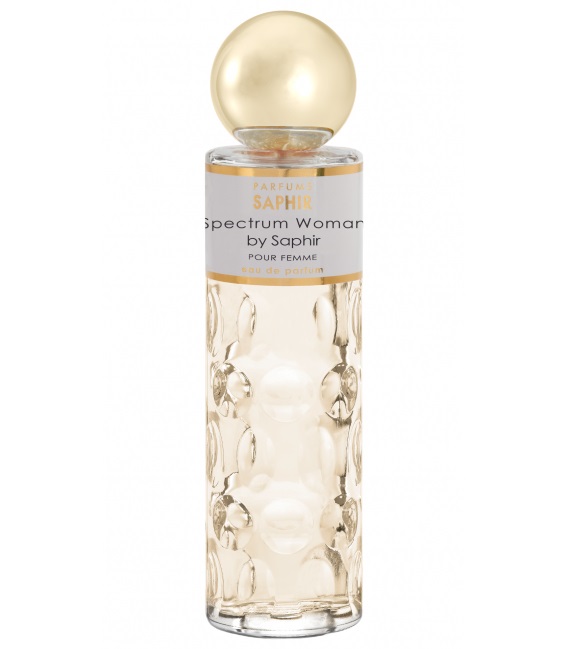 Saphir Parfums Spectrum Woman Eau De Parfum 200 ml - Profumo Donna con note di Bergamotto, Mango e Incenso