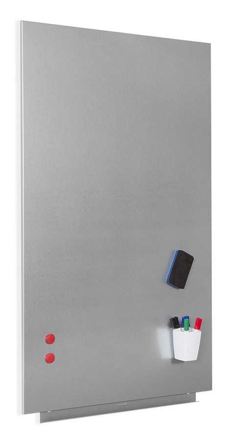 Rocada Lavagna Magnetica Bianca Senza Cornice - Facile da Pulire con Sistema di Tenuta Magnetica Brevettato, 750 x 1150 mm