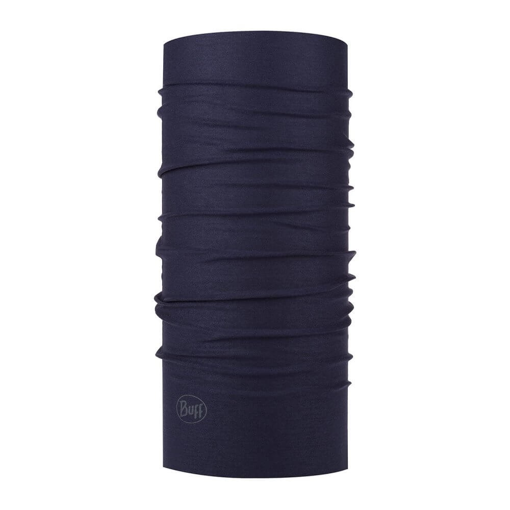 Buff Original EcoStretch Scaldacollo Unisex Night Blue - Protezione Solare UPF 50, Realizzato in Materiale Riciclato, Versatile e Comfortevole