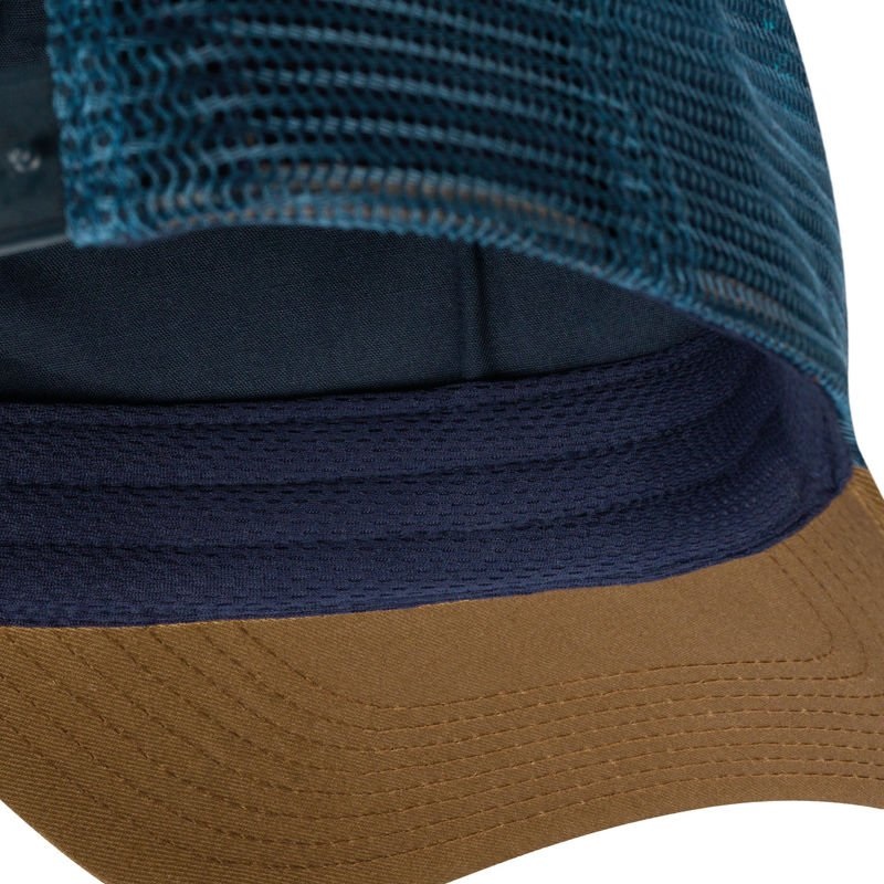 Buff Cappello Trucker Stone Blue Unisex - Regolabile, Assorbente, Ispirato agli Anni '80