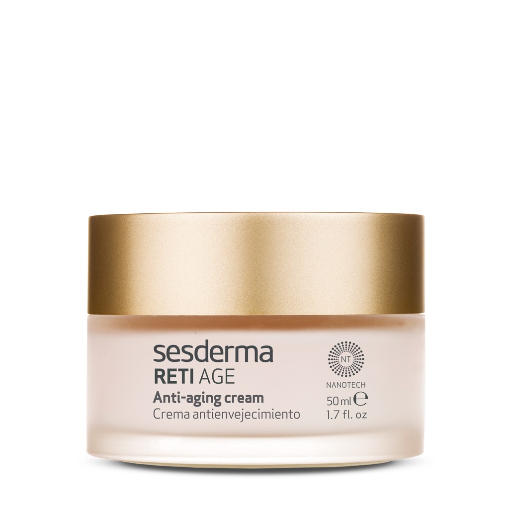 Sesderma Reti-age Crema Anti-età 50 ml - Crema Viso con Triplo Retinolo per Tutti i Tipi di Pelle