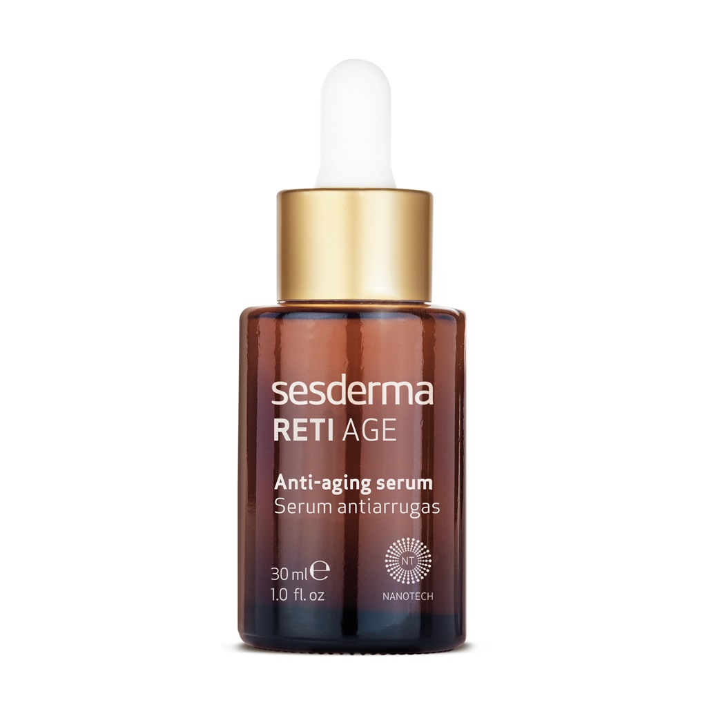 Sesderma Retiage Siero Viso Anti-invecchiamento 30 ml - Con 3 Tipi di Retinolo e Tecnologia Nanosomiale
