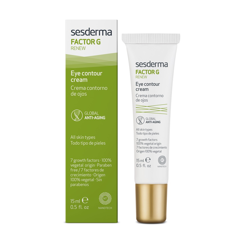 Sesderma Factor G Renew Crema Contorno Occhi Donna 15 ml - Ringiovanente, Levigante e Rassodante