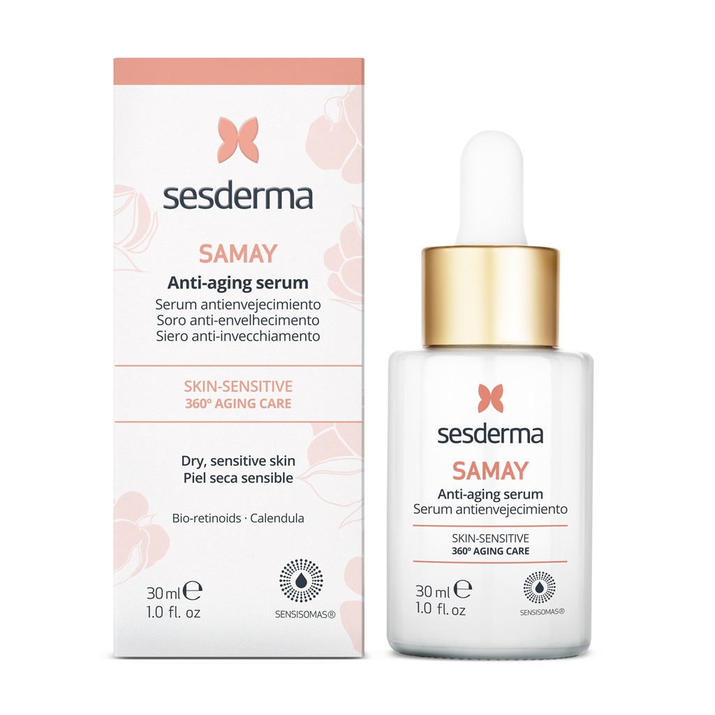 Sesderma Samay Anti-Aging Serum 30 ml - Siero Viso Idratante e Calmante per Pelli Sensibili
